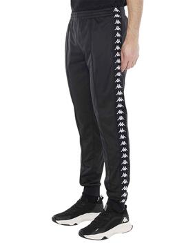 Pantalón Kappa Rastoria Slim Negro para Hombre