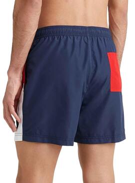 Bañador Tommy Jeans Archive Colorblock Para Hombre