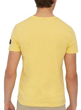 Camiseta Ecoalf Natal Amarillo Para Hombre