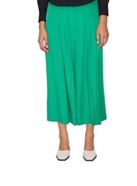 Pantalón Naf Naf Eddie Verde Para Mujer