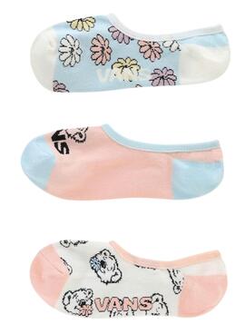 Calcetines Vans Bear Friends Pastel para Mujer