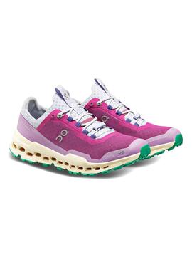 Zapatillas On Running Cloudultra Rhubarb Ray Mujer