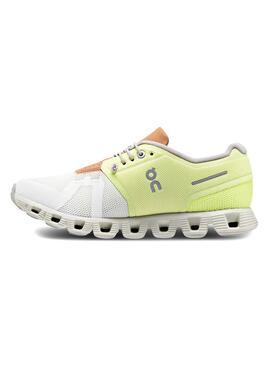 Zapatillas On Running Cloud 5 Amarillo para Mujer