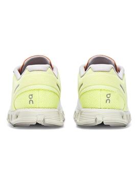 Zapatillas On Running Cloud 5 Amarillo para Mujer