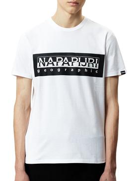 Camiseta Napapijri Sele Blanco Hombre y Mujer