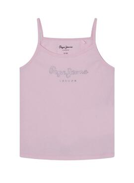 Top Pepe Jeans Anastasia Rosa para Niña