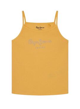 Top Pepe Jeans Anastasia Amarillo para Niña