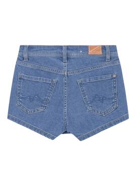 Shorts Pepe Jeans Tammy Jr Azul para Niña