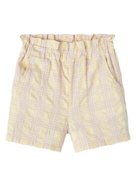 Shorts Name It Hesina Amarillo para Niña