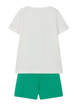 Conjunto Name It California Blanco para Niño
