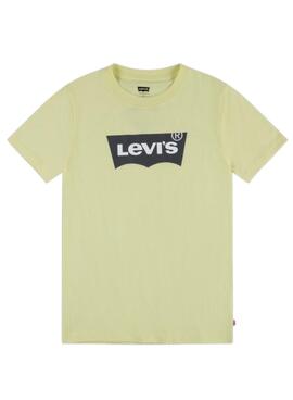 Camiseta Levis Batwing Verde para Niño