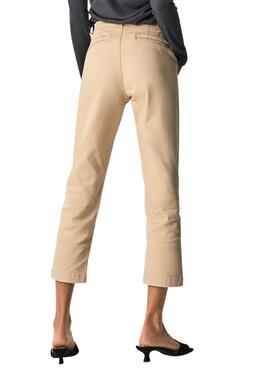 Pantalón Pepe Jeans Maura Beige para Mujer