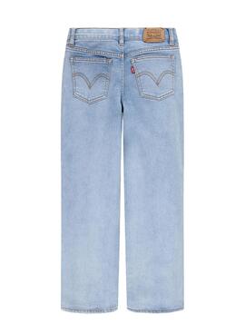 Pantalón Vaquero Levis Wide Leg Azul para Niña