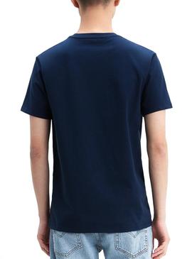 Camiseta Levis Setin 501 Azul Hombre