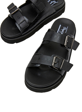 Sandalias Pepe Jeans Pola Park Negro para Mujer