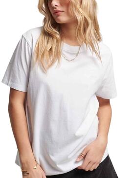 Camiseta Superdry Vintage Logo Blanco para Mujer