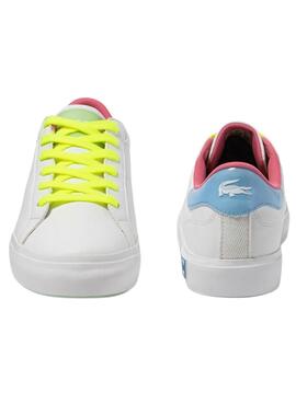 Zapatillas Lacoste Powercourt Kids Multi Niño Niña