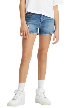 Shorts Levis 501 Azul para Niña