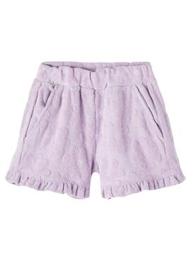 Short Name It Jenny Shorts Lila para Niña