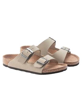 Sandalias Birkenstock Arizona Beige Niña y Niño