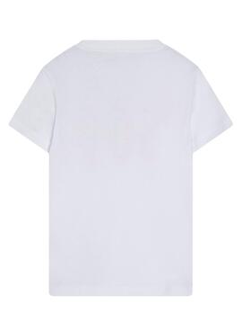 Camiseta Levis 501 Blanco para Niño