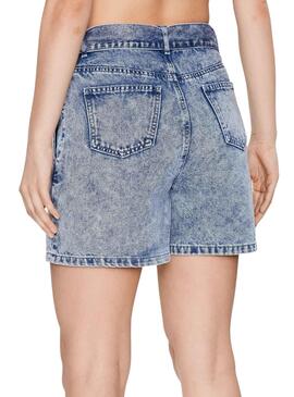 Shorts Naf Naf Acid Azul para Mujer