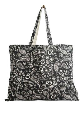 Bolso Superdry Paisley Negro para Mujer