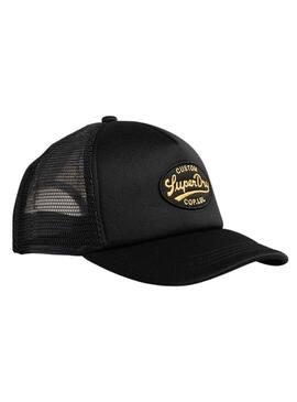 Gorra Superdry Sunny Negro para Hombre y Mujer