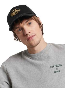 Gorra Superdry Sunny Negro para Hombre y Mujer