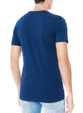Camiseta Antony Morato SPORT SCOLLO V Azul
