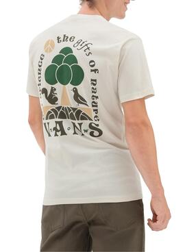 Camiseta Vans Gifts Of Nature Beige para Hombre