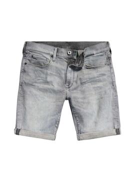 Bermudas G-Star 3301 Gris para Hombre