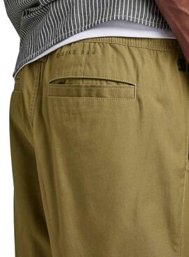 Bermudas G-Star Sport Trainer Verde para Hombre