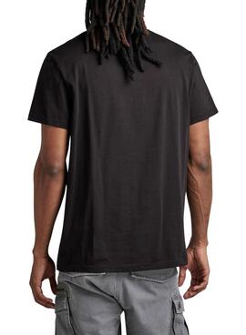 Camiseta G-Star Raw Negro para Hombre