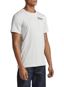 Camiseta G-Star Photographer Blanco para Hombre