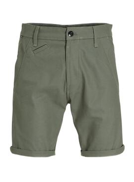 Bermudas G-Star Bronson Verde para Hombre