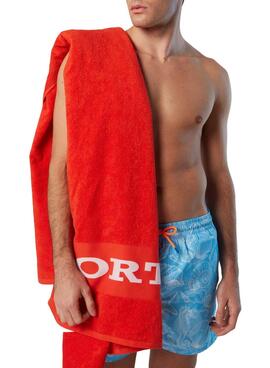 Bañador North Sails Volley Celeste para Hombre