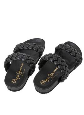 Sandalias Pepe Jeans Oban Double Negro para Mujer