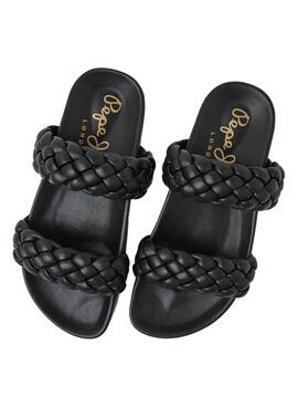 Sandalias Pepe Jeans Oban Double Negro para Mujer