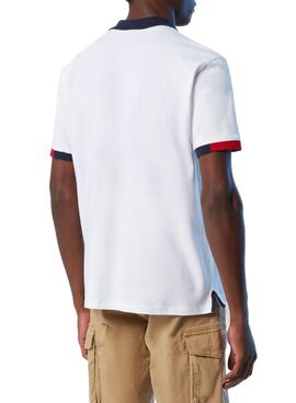 Polo North Sails Half Blanco para Hombre