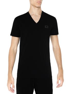 Camiseta Antony Morato SPORT SCOLLO V Negra