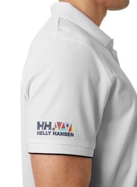 Polo Helly Hansen Ocean Blanco para Hombre