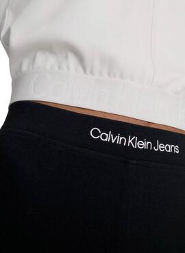 Shorts Calvin Klein Institutional Negro para Mujer