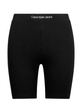 Shorts Calvin Klein Institutional Negro para Mujer