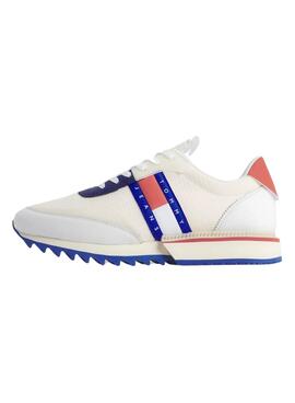 Zapatillas Tommy Jeans Runner Blanco para Hombre