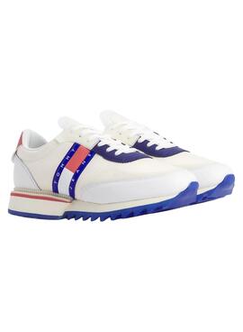 Zapatillas Tommy Jeans Runner Blanco para Hombre