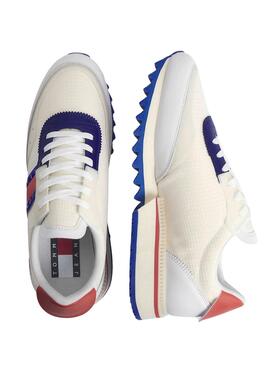 Zapatillas Tommy Jeans Runner Blanco para Hombre