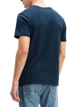 Camiseta Levis Graphic Azul Multi Hombre