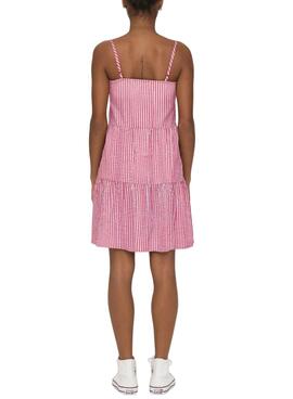 Vestido Only Emily Strap Rosa para Mujer