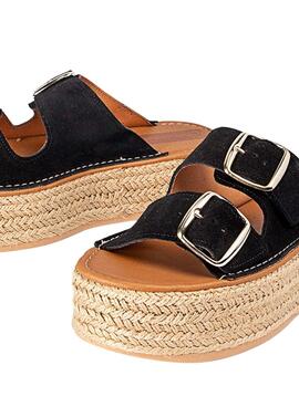 Sandalias Popa Morell Negro para Mujer